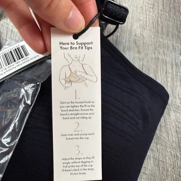 Kindered Bravely‎ Black Nursing Bra - Picture 11 of 13